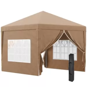 3x3 m Pop Up Gazebo Party Tent Canopy Marquee with Storage Bag