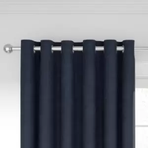 Nalu Nicole Scherzinger Kalo Lined Curtains 90" x 90", Blue