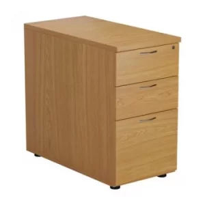 Jemini Nova Oak 3 Drawer Desk High Ped KF79859