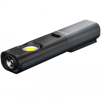 LED Lenser iW7R Rechargeable LED Inspection Lamp and Torch Black