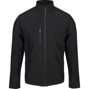 Recycled Printable Softshell Black Jackets (S)