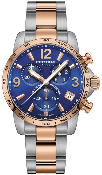 Certina Watch DS Podium Chronograph - Blue CRT-570