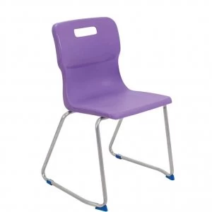 TC Office Titan Skid Base Chair Size 6, Purple