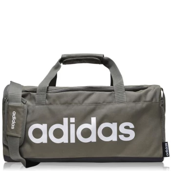 adidas Linear Logo Small Duffel Bag - Green
