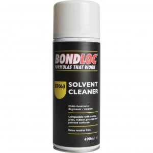 Bondloc B7063 Solvent Cleaning and Degreasing Compound 400ml
