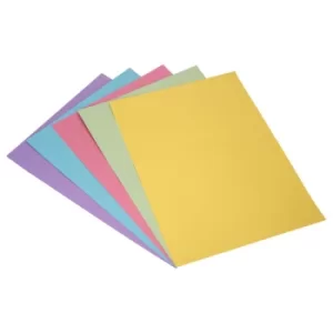 A2 Assorted Pastel Coloured Card 220gsm Pack of 30