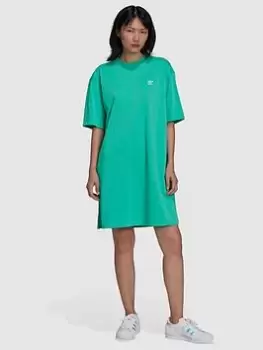 adidas Originals Tee Dress - Green, Size 6, Women