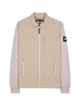 Weekend Offender Los Amigos St Softshell/Quilted Nylon Jacket, Beige Size M Men