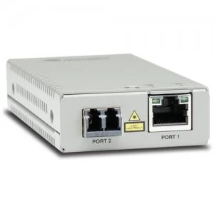 Allied Telesis AT-MMC2000/LC-960 network media converter 1000 Mbps 1310 nm Multi-mode Gray