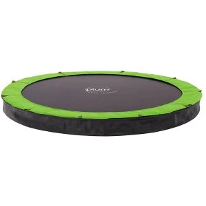 Plum In-Ground Trampoline for DIY Installation with Cover - 12ft Diameter