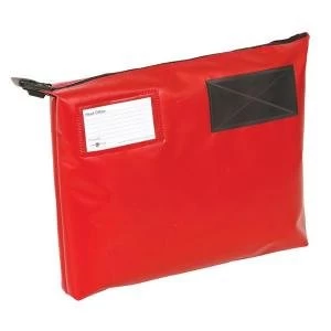 Flat Mail Gusset Pouch A4 381mm x 336mm Red GP1R