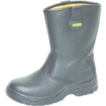 Rigger Boot S3 Lined W/Resist Black RAT07 SZ.7 - Tuffsafe