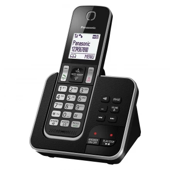 Panasonic KX-TGD320EB Cordless Phone With Answering Machine
