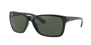 Ray-Ban 0Rb4331 Wrap Around Sunglasses - Black