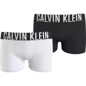 Calvin Klein 2 Pack IP Trunks - Black