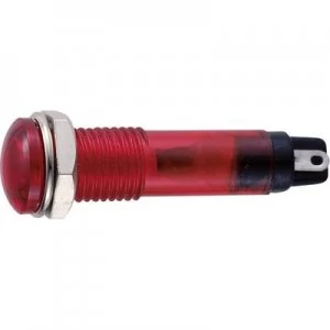 Standard indicator light with bulb Red B 405 12
