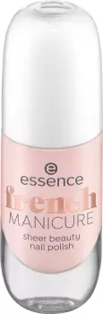 Essence French Manicure Sheer Beauty Nail Polish 01 Peach Please! 8 ml
