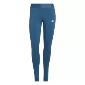 adidas LOUNGEWEAR Essentials 3-Stripes Leggings Womens - Altered Blue / White