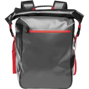 Stormtech Kemano Backpack (One Size) (Black/Graphite/Bright Red)