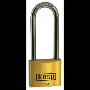 Kasp K12550L80A1 Padlock 50 mm Gold yellow Key