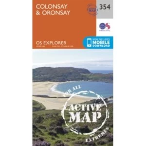 Colonsay and Oronsay by Ordnance Survey (Sheet map, folded, 2015)
