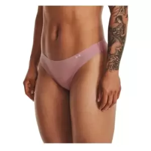 Under Armour 3 Pack Thongs Womens - Pink