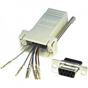 D SUB adapter D SUB socket 9 pin RJ45 socketKash1 pcs