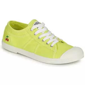 Le Temps des Cerises BASIC 02 womens Shoes Trainers in Yellow,4,4.5,6