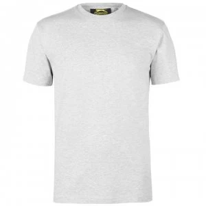 Slazenger Banger Plain T Shirt Mens - Grey Marl