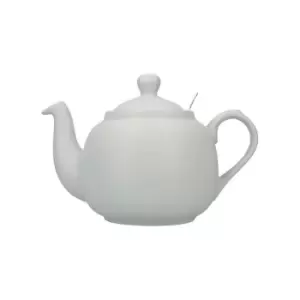 Farmhouse Filter 6 Cup Teapot Nordic Grey - London Pottery