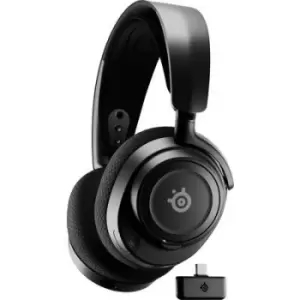 Steelseries Arctis Nova 7 Gaming Over-ear headset Bluetooth (1075101), Cordless (1075099) Stereo Black Microphone noise cancelling Headset, Volume con