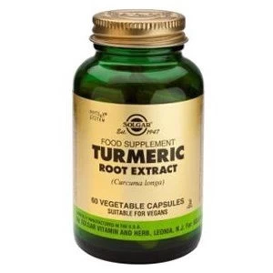 Solgar Turmeric Root Extract Vegetable Capsules 60 Caps