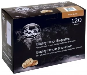 Bradley Smoker Maple Bisquettes 120 Pack