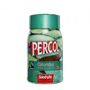 Percol Fairtrade Colombia Instant Coffee 100g