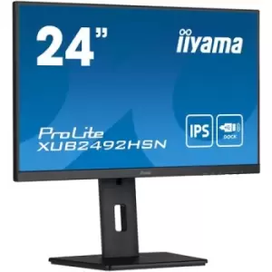 iiyama ProLite XUB2492HSN-B5 LED display 61cm (24") 1920 x 1080 pixels Full HD Black