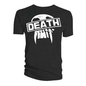 Judge Dredd & 2000 AD - Judge Dredd Judge Death Giant Badge Mens Small T-Shirt - Black
