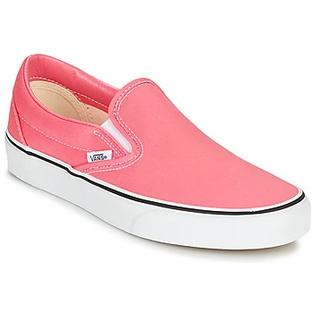 Vans CLASSIC SLIP ON womens Slip-ons (Shoes) in Pink,4.5,5,6,6.5,7.5,8,3,7,5.5,4
