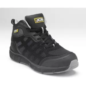 Hydradig Essential Lightweight Safety Work Boots Black - Size 10 - JCB