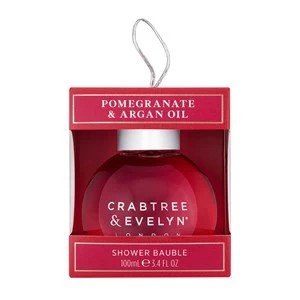 Crabtree & Evelyn Pomegranate and Argan Oil Shower Bauble 100ml