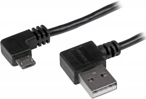 Micro usb Cable Right angled Connectors mm 1m