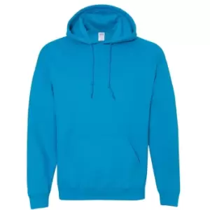 Gildan Heavy Blend Adult Unisex Hooded Sweatshirt / Hoodie (L) (Sapphire)