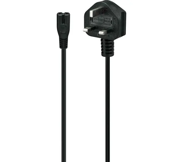 Logik LFIG822 Figure-of-8 Power Adapter Cable 2m