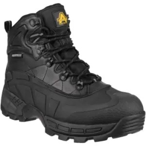 Amblers Mens FS430 Orca S3 Waterproof Leather Safety Boots (4 UK) (Black) - Black
