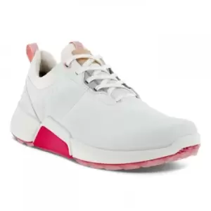 ECCO W GOLF BIOM H4 Golf Shoe - WHITE/SILVER Pink - EU38