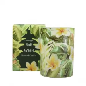 Bali Whirl Wax Filled Pot Candle in Gift Box Sea Salt Scent