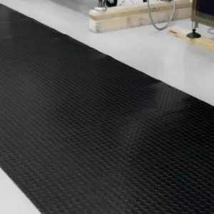 Cobadot Rubber Flooring Black 4.5mm Thick x 1.2m Wide x 10m Long