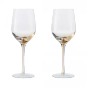 Denby Colours White Wine Glasses (Yellow) Set of 2