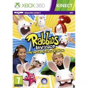 Rabbids Invasion The Interactive TV Show Xbox 360 Game