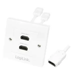 LogiLink AH0015 HDMI cable HDMI Type A (Standard) White