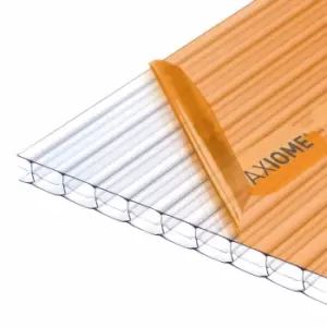 Axiome Clear 16mm Multiwall Polycarbonate Roofing Sheet - 1000 x 5000mm